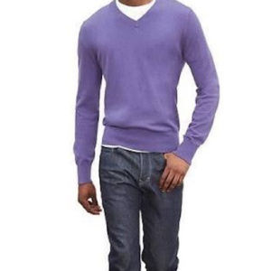 Banana Republic Merino Wool V Neck Sweater Size M